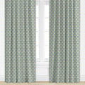 Mollie in Tidal Blue Drapery Panel