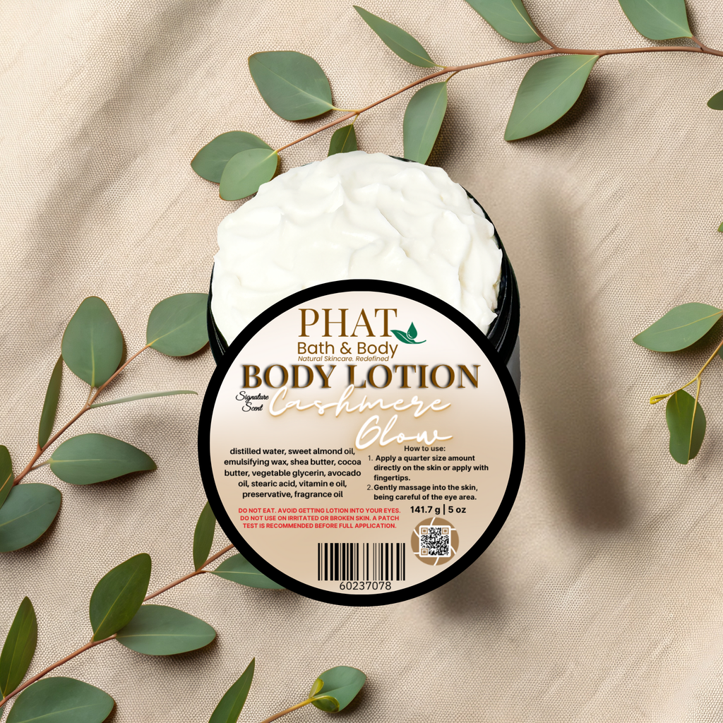 Cashmere Glow Signature Scent Moisturizing Body Lotion with Shea & Cocoa Butter | 5 oz