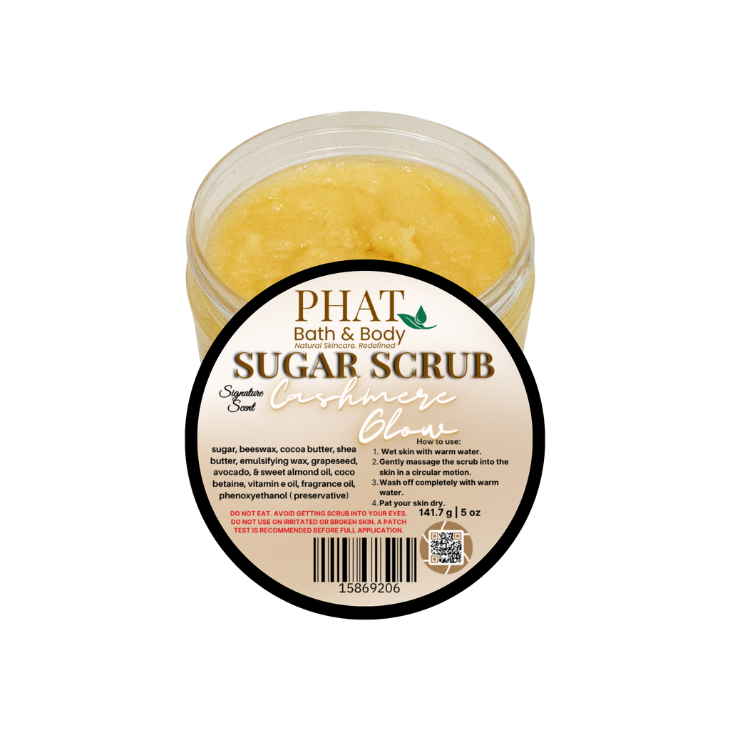 Cashmere Glow Signature Scent Whipped Sugar Scrub with Shea & Cocoa Butter | 5 oz