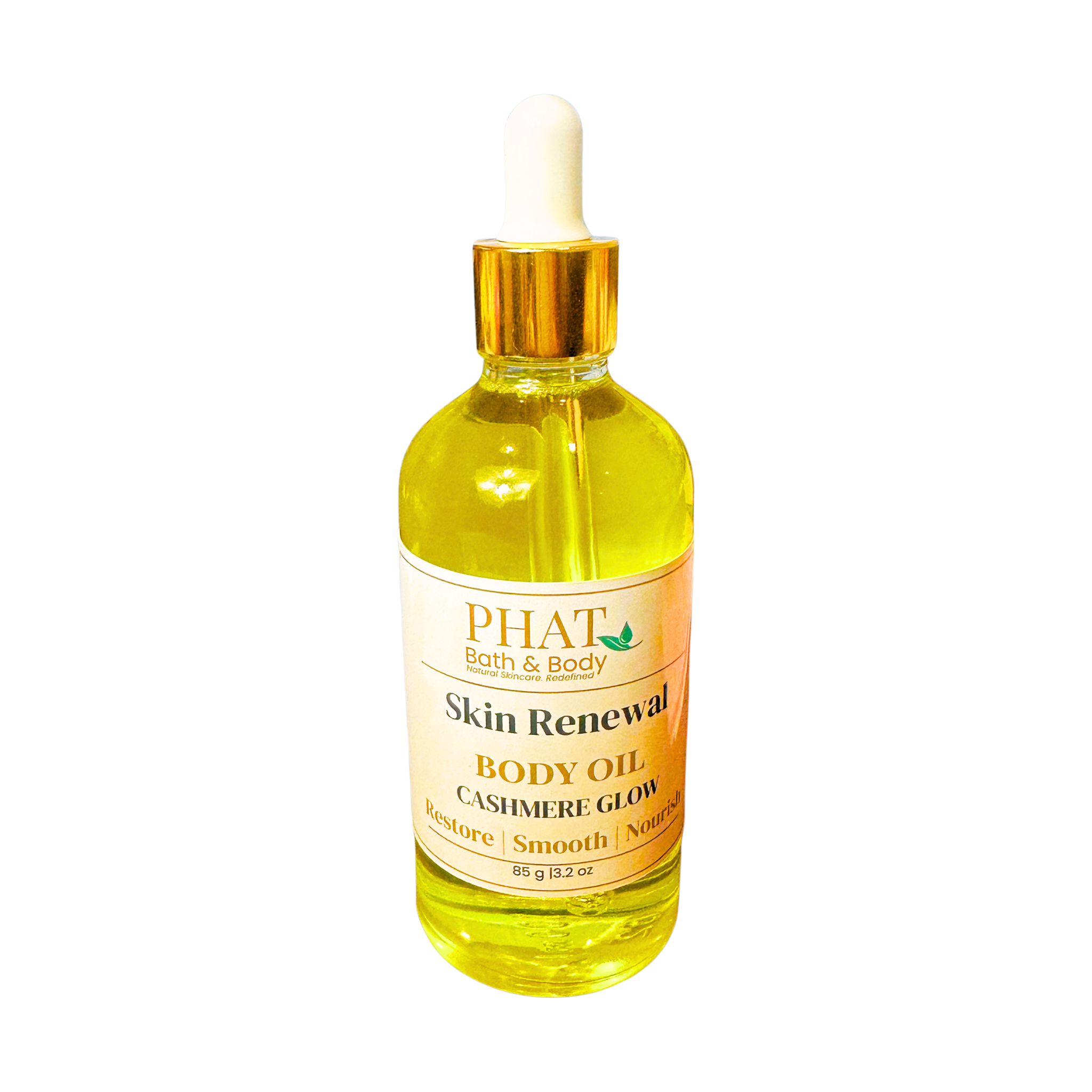 Cashmere Glow Skin Renewal Body Oil with Rosehip & Carrot Seed Oil | 3.2 oz