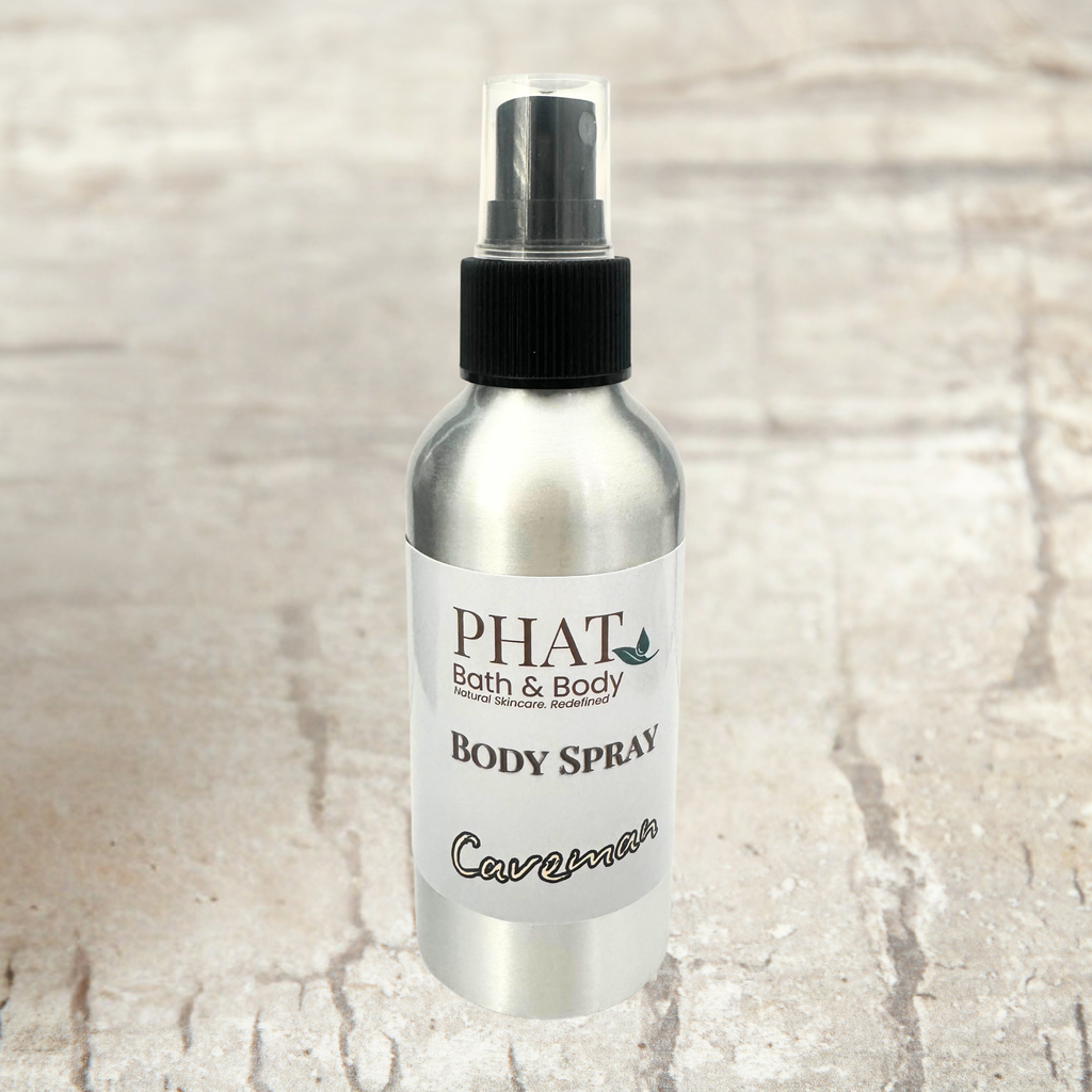 Caveman Fragrance Body Spray for Men Man Cave Type | 4 oz