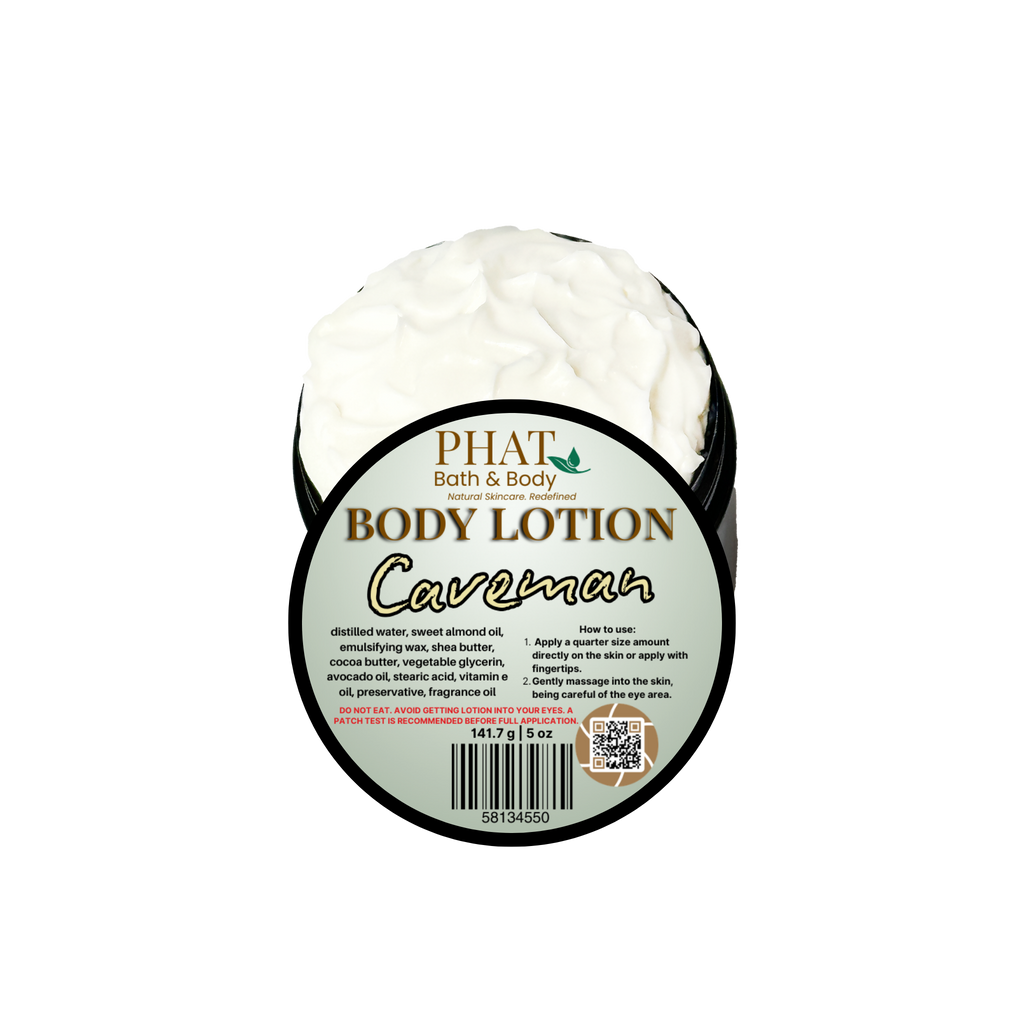Caveman Moisturizing Body Lotion for Men Man Cave Type | 5 oz