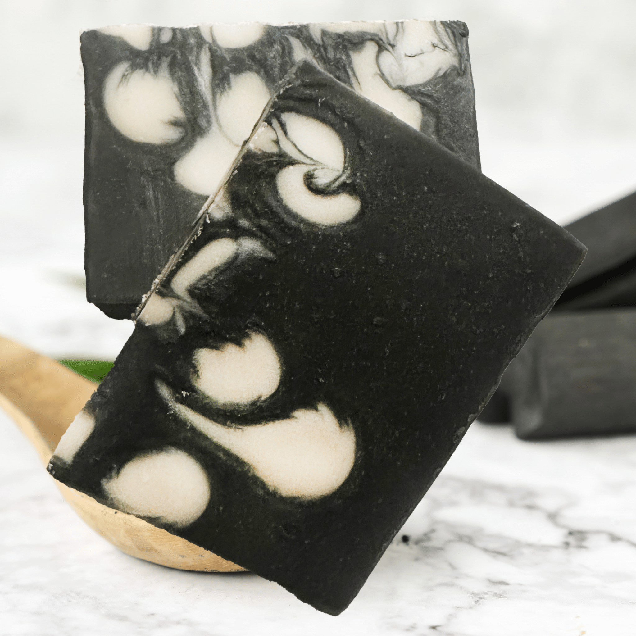 Charcoal & Kaolin Clay Handmade Bar Soap Shea and Cocoa Butter Sensitive Skin Bar Soap