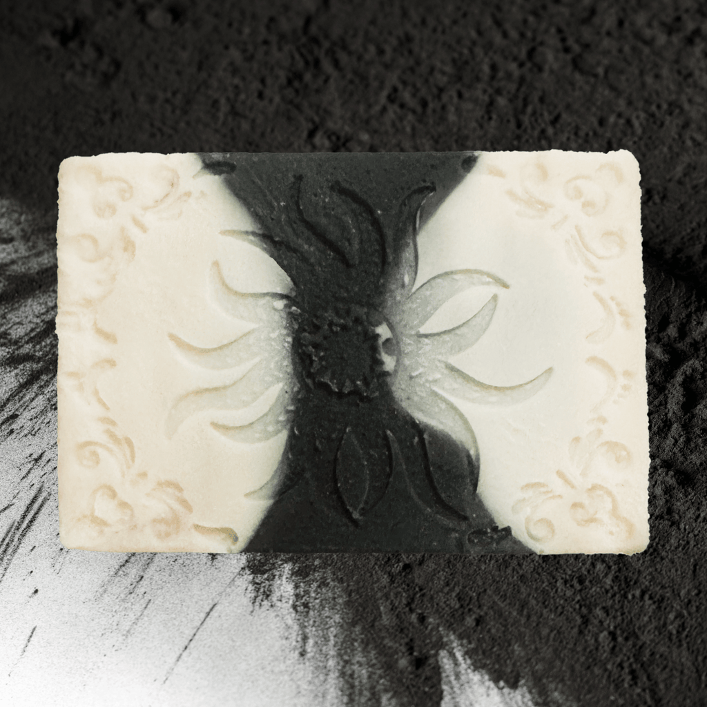 Charcoal & Kaolin Clay Handmade Bar Soap Shea and Cocoa Butter Sensitive Skin Bar Soap
