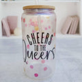 Cheers to the Queers Iridescent Glass Tumbler