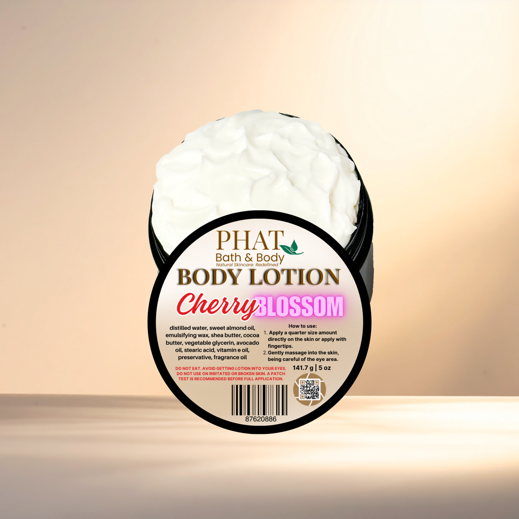 Cherry Blossom Moisturizing Body Lotion with Shea & Cocoa Butter | 5 oz