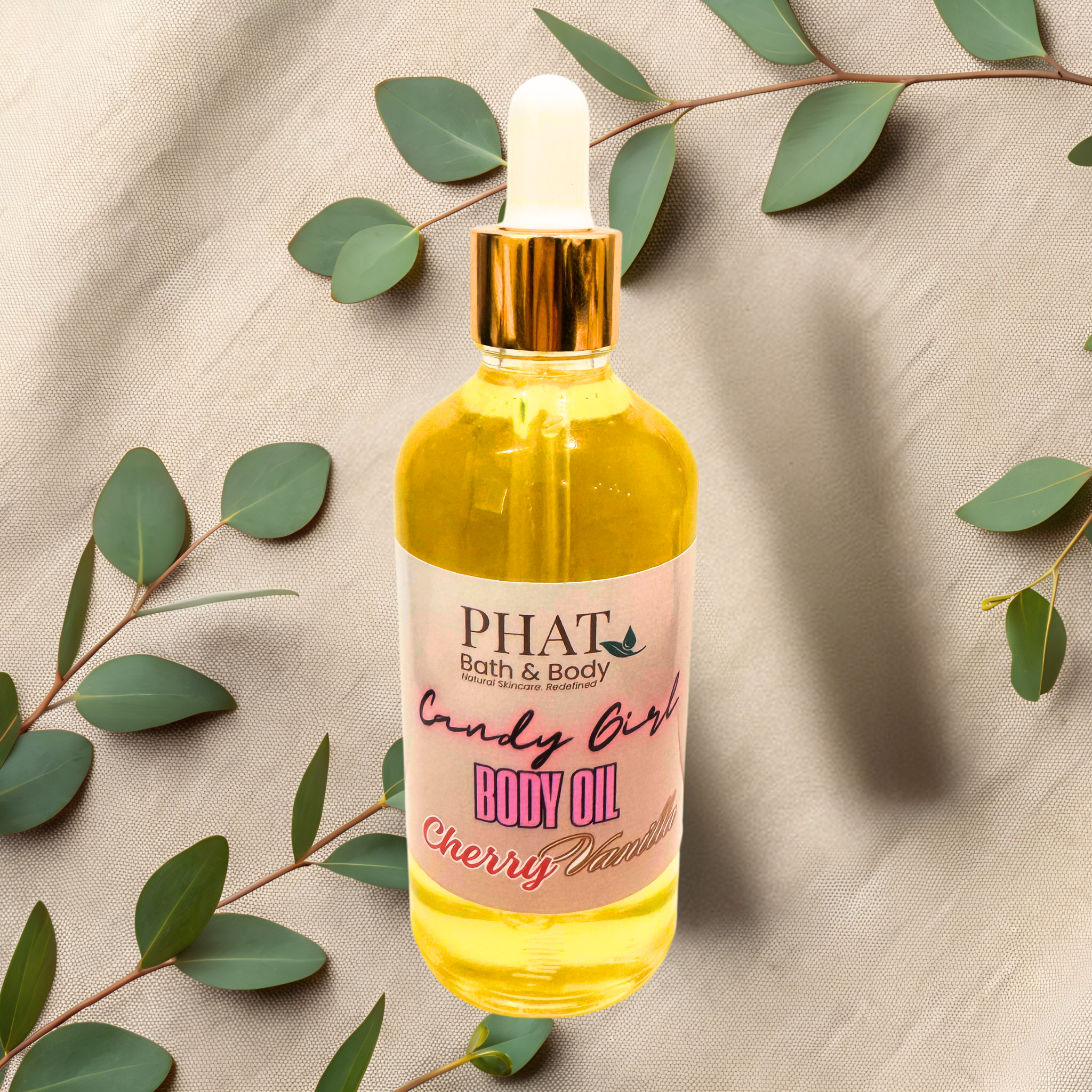Cherry Vanilla | Candy Girl Body Oil | 3.2 oz