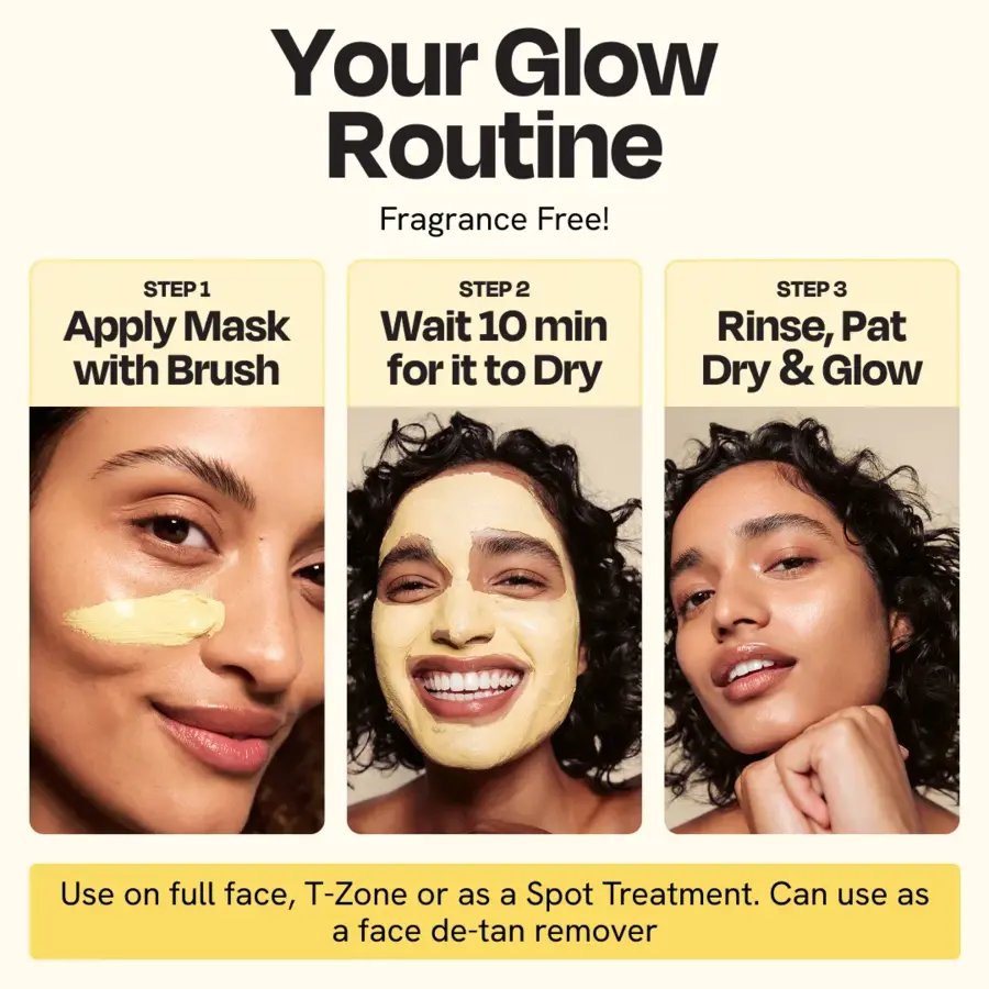 Vitamin C Tonerde-Maske