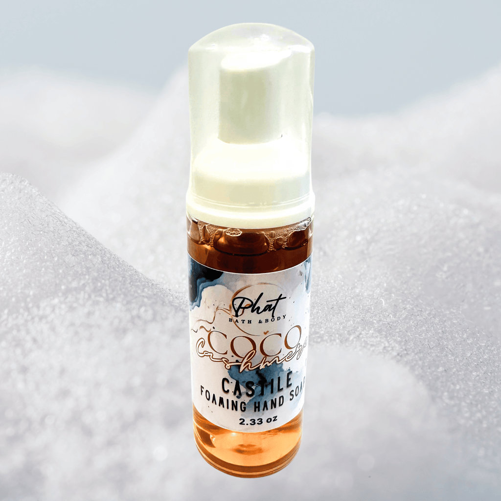 Coco Cashmere | Pure & Gentle Castile Foaming Hand Soap | Cocoa Butter Cashmere Type | 2.33 oz