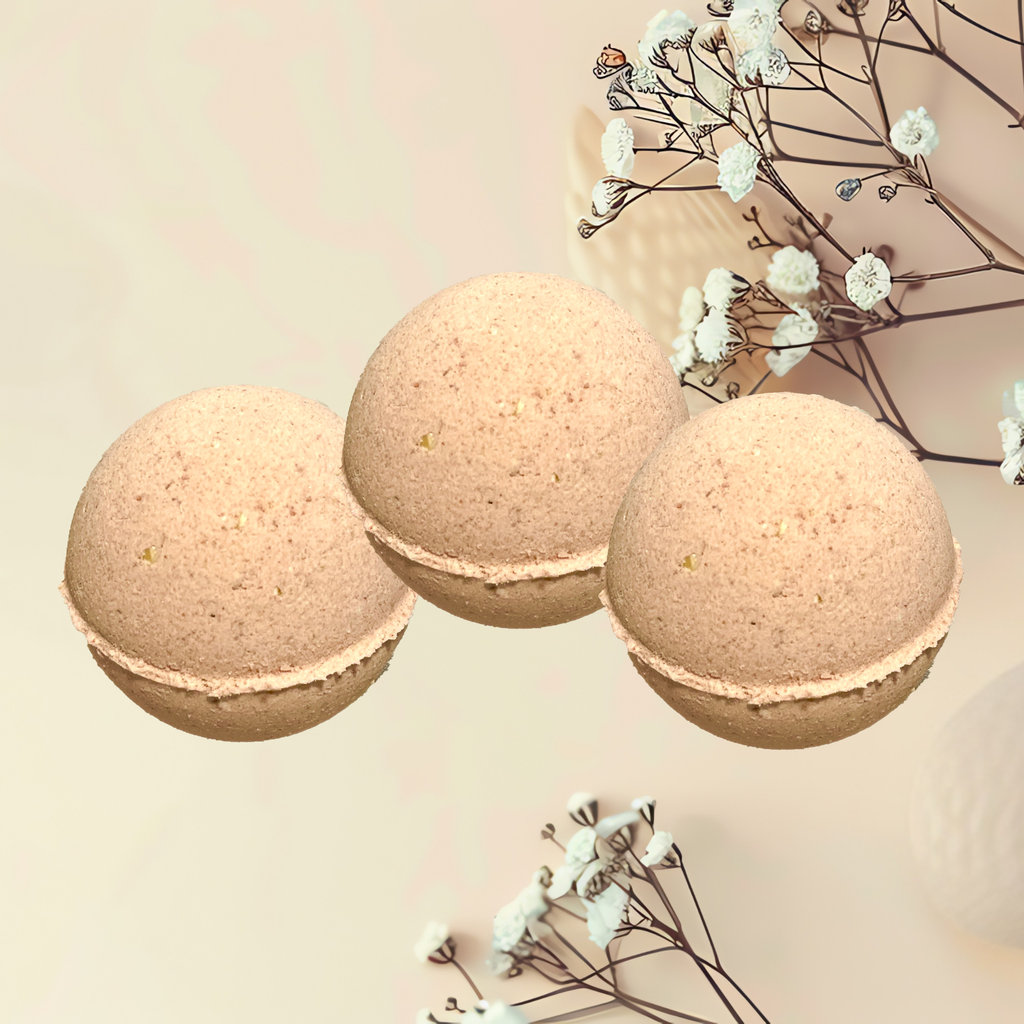 Coco Cashmere Natural Oatmeal Skin Nourishing Bath Bombs Cocoa Butter Cashmere Type | 6 oz