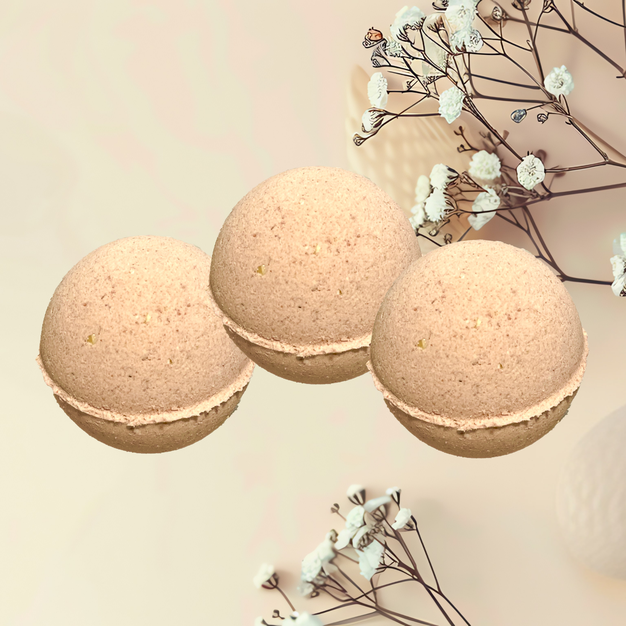 Coco Cashmere Natural Oatmeal Skin Nourishing Bath Bombs Cocoa Butter Cashmere Type | 6 oz