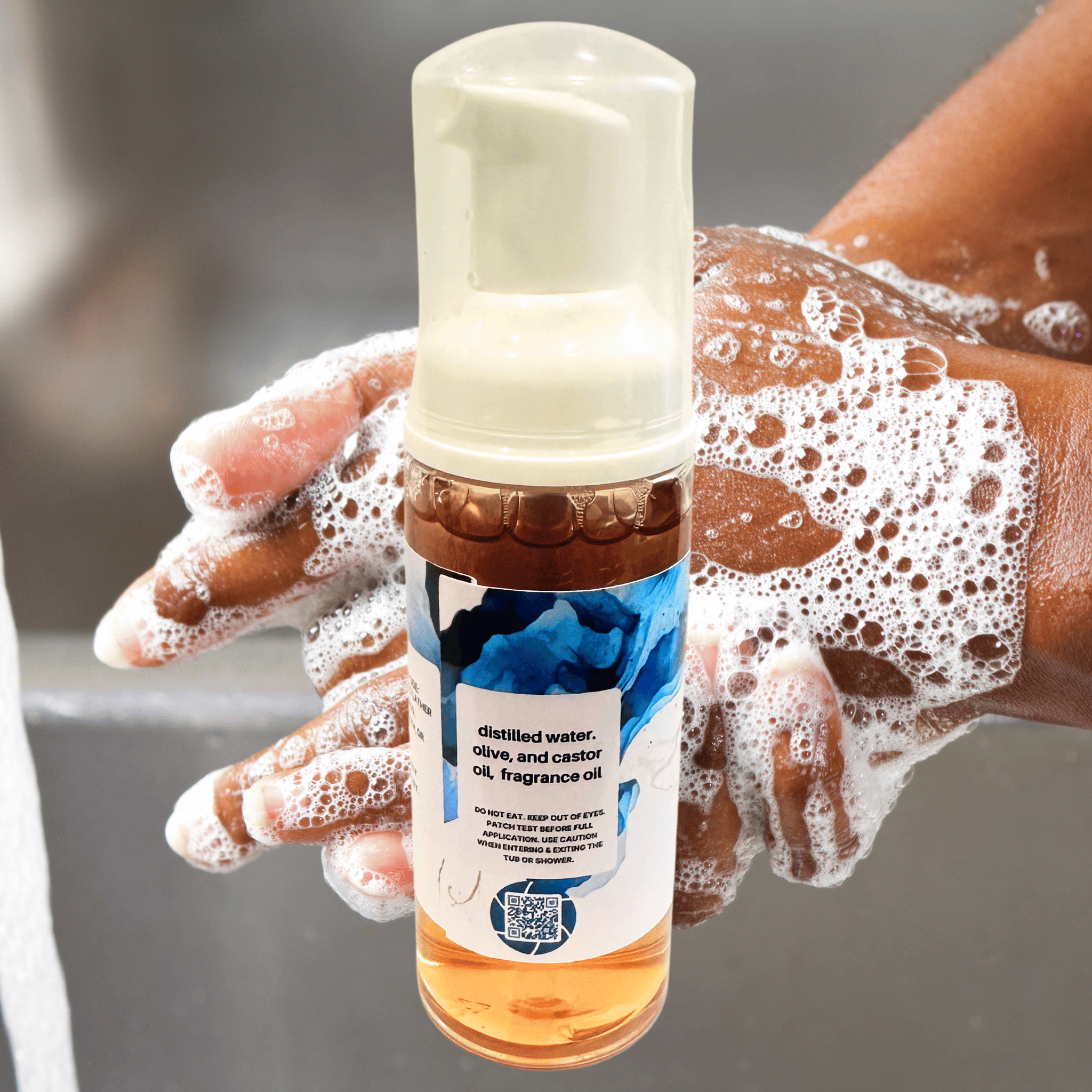 Coco Cashmere | Pure & Gentle Castile Foaming Hand Soap | Cocoa Butter Cashmere Type | 2.33 oz