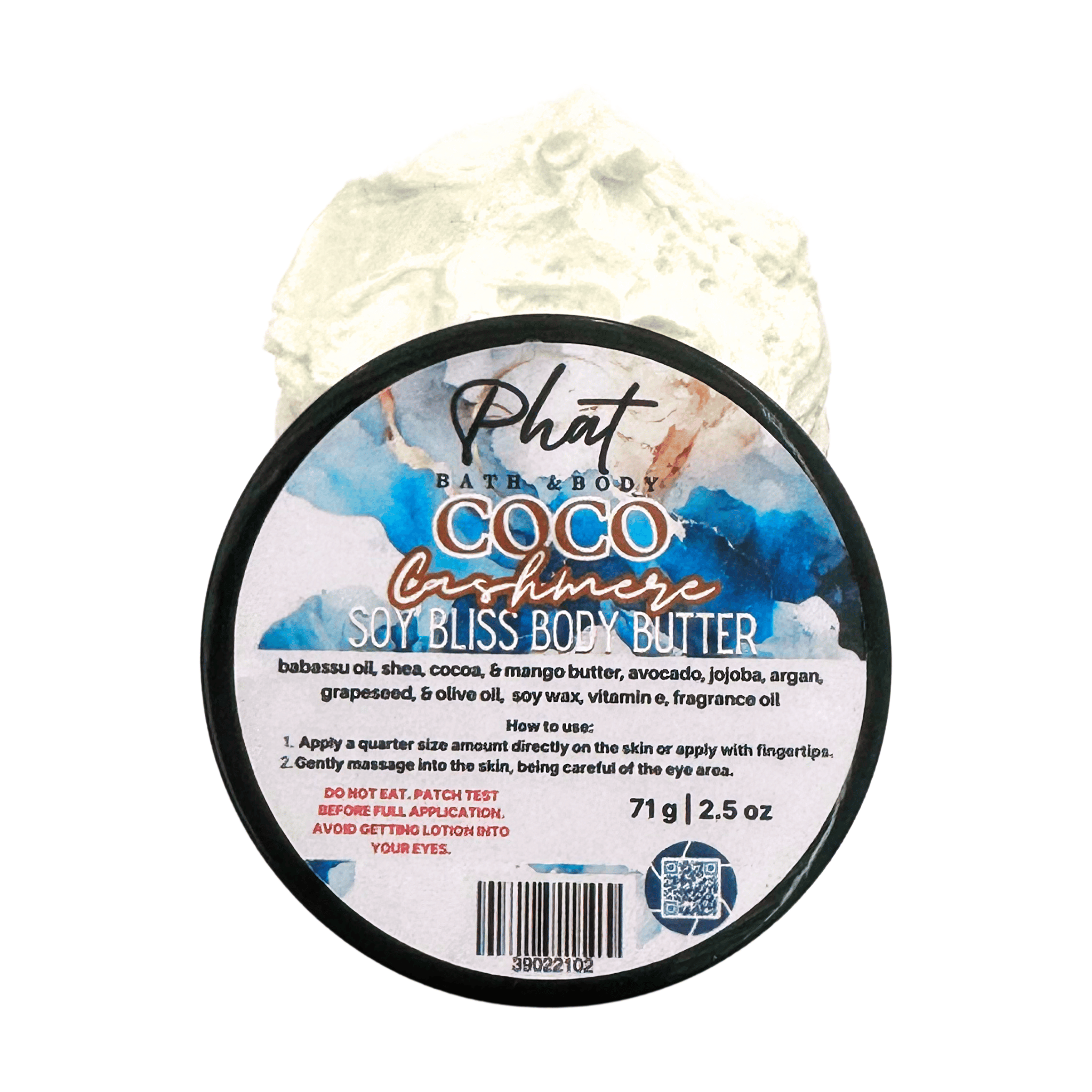 Coco Cashmere Soy Bliss Body Butter | 3 oz Cocoa Butter Cashmere Type