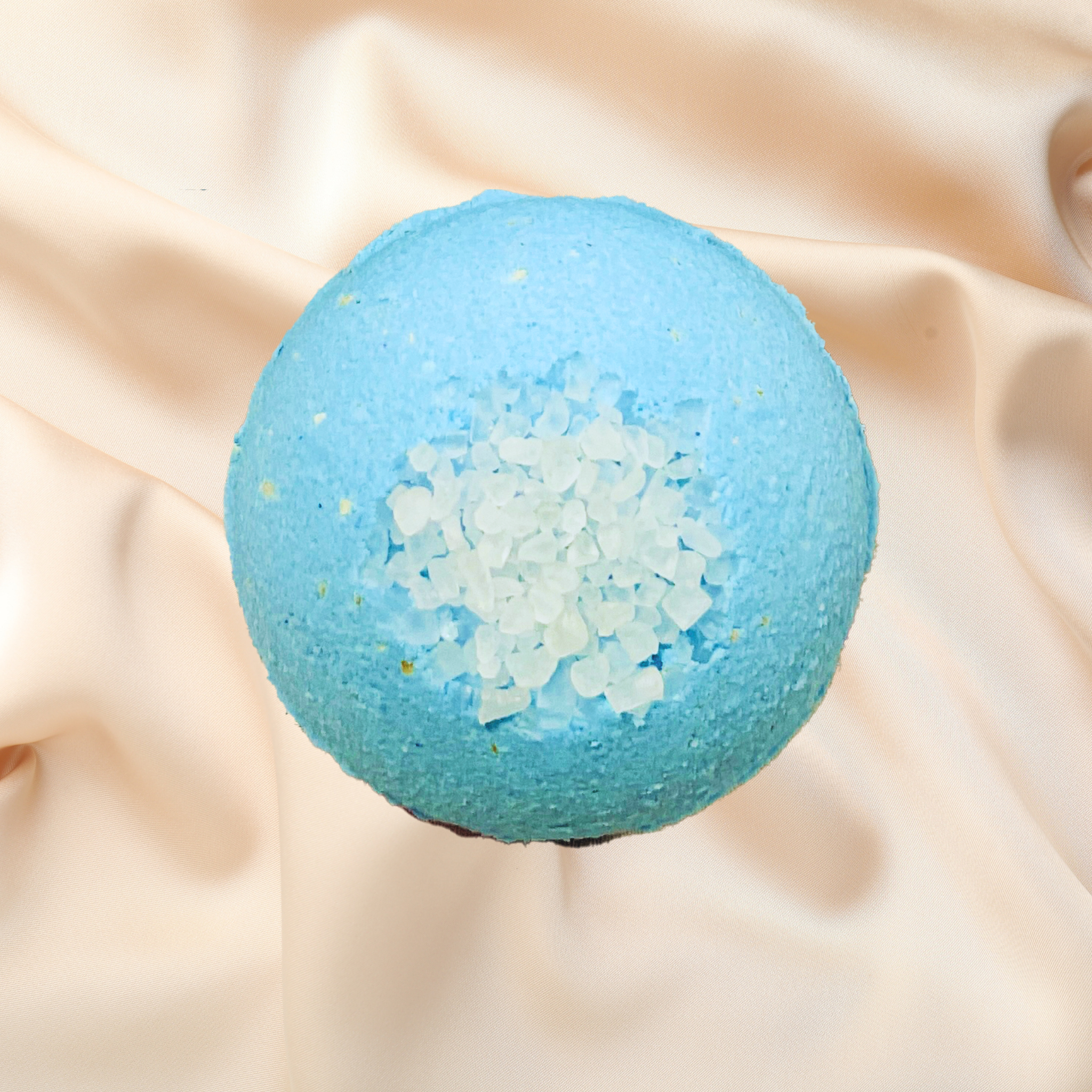 Coconut Cream Oatmeal Skin Nourishing Natural Bath Bombs with Sea Salt | 6 oz