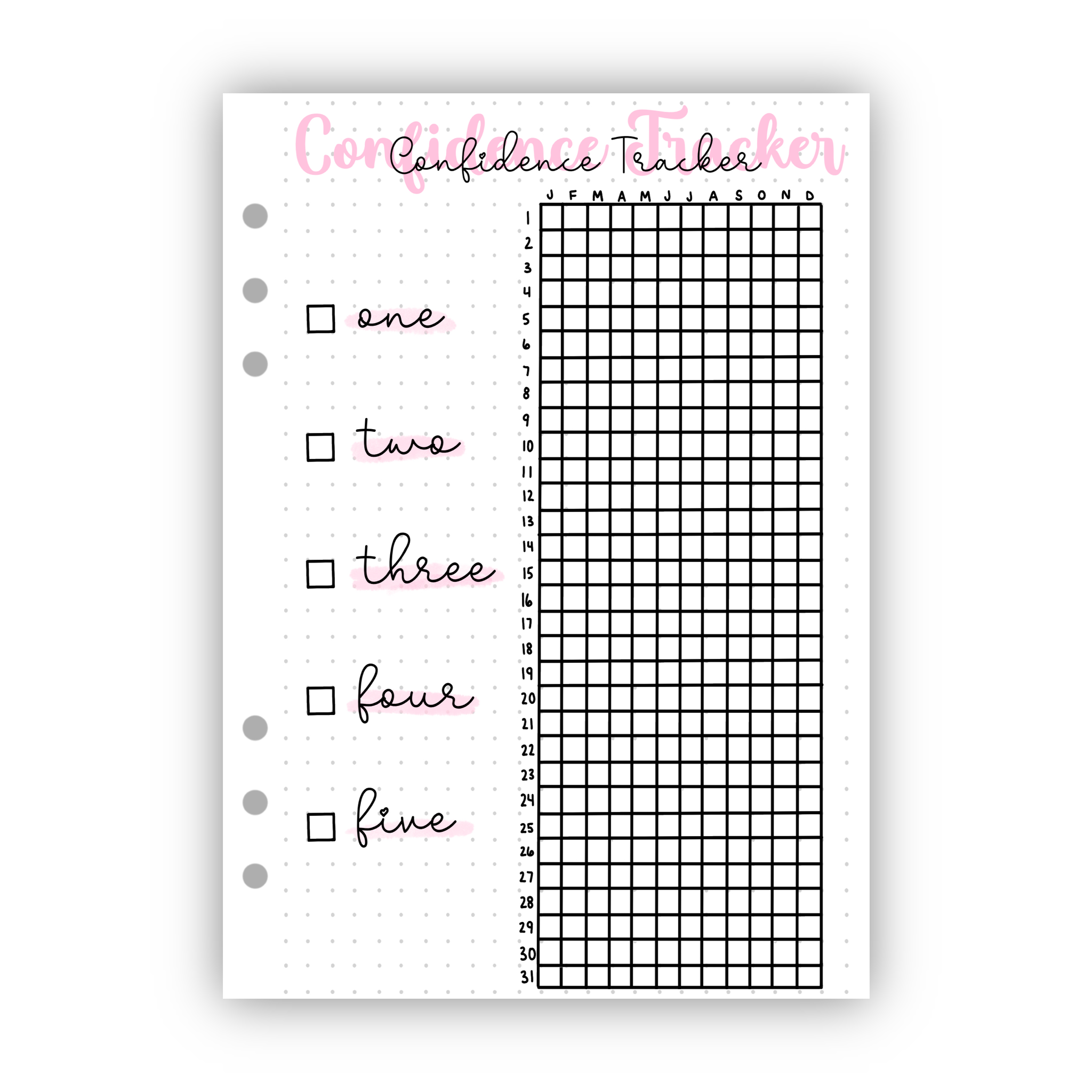 Confidence Tracker