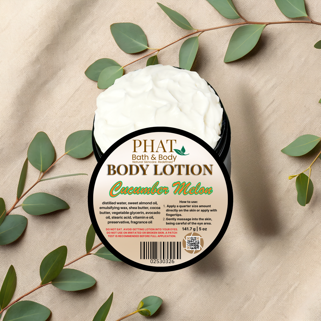 Cucumber Melon Moisturizing Body Lotion with Shea & Cocoa Butter | 5 oz