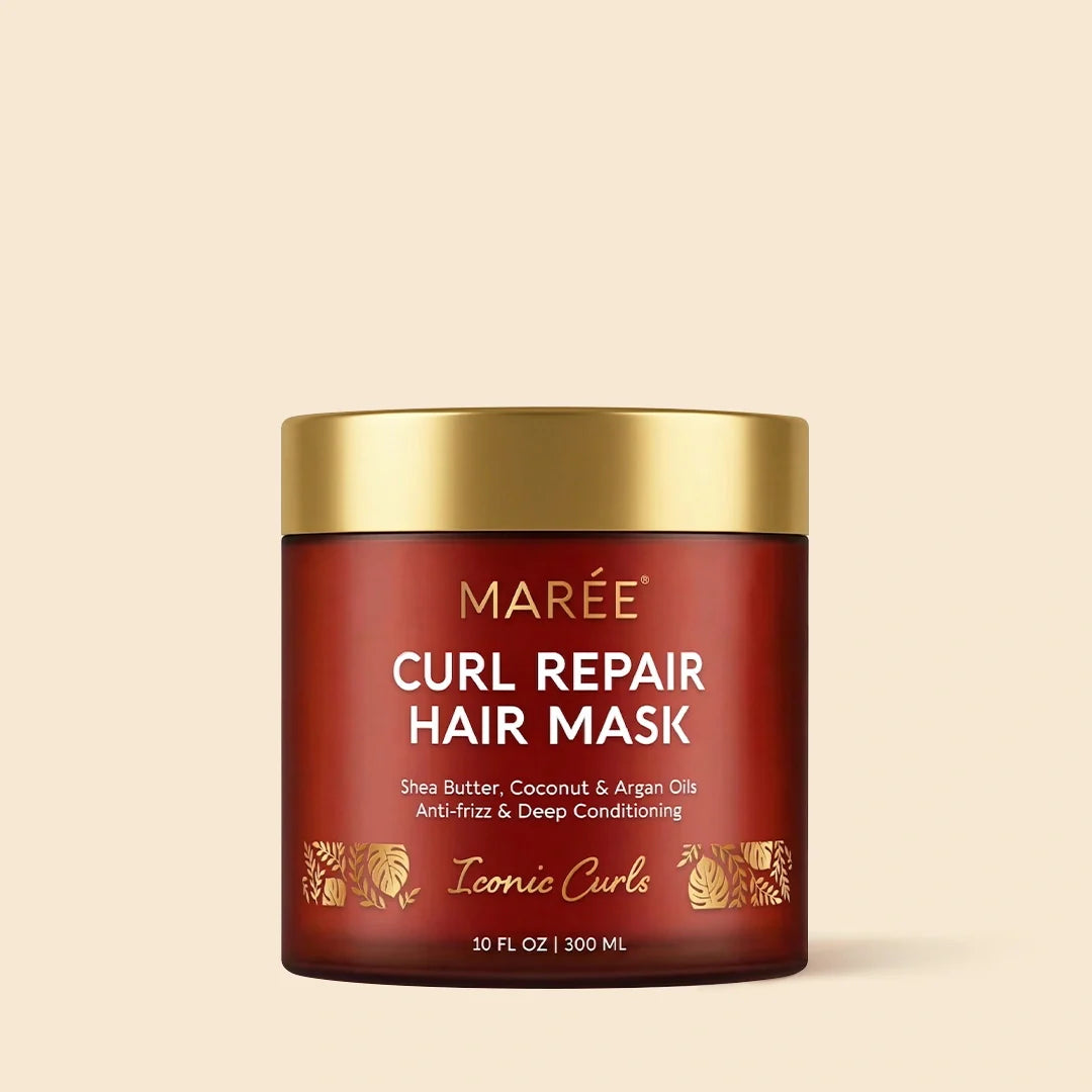 Locken-Reparatur-Haarmaske