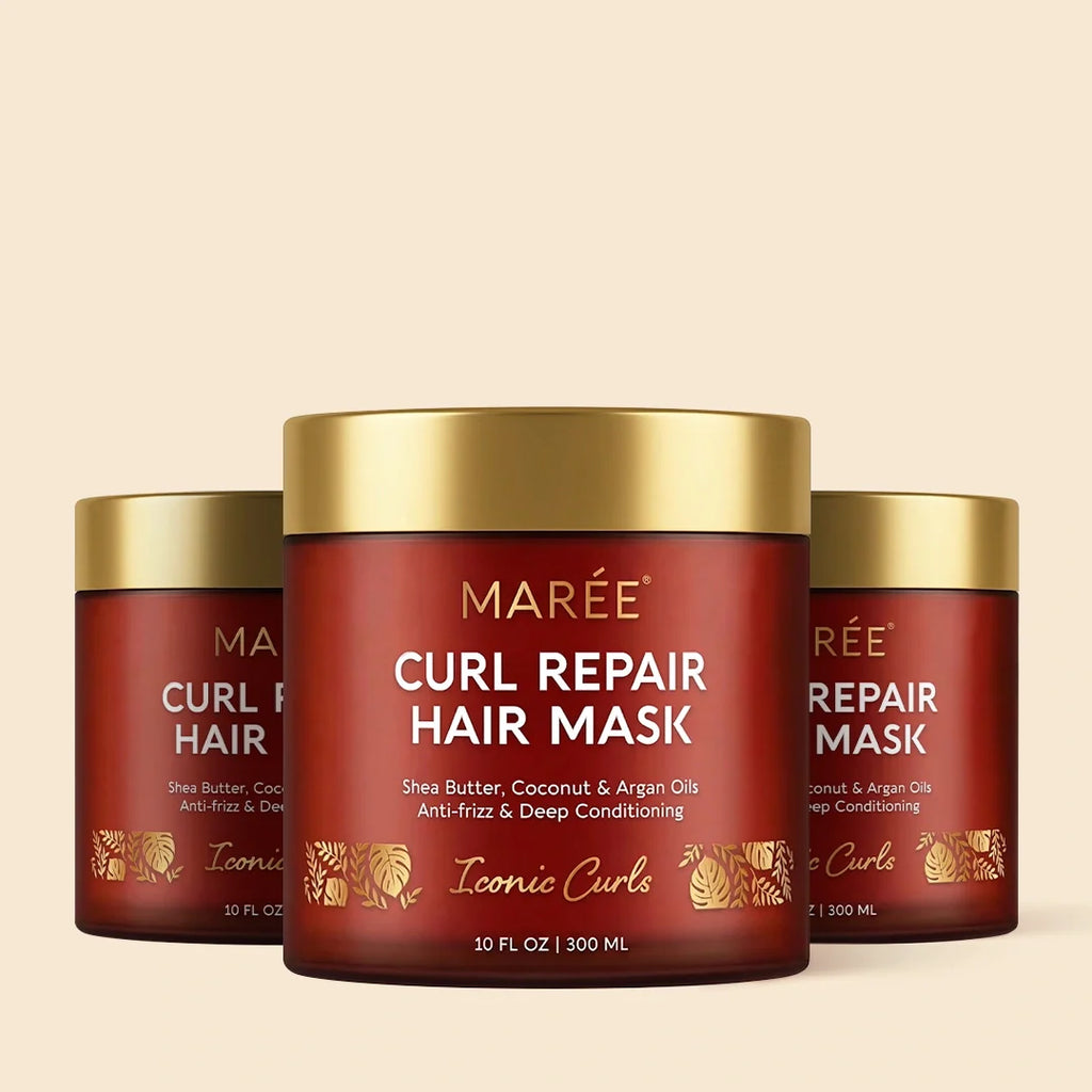 Locken-Reparatur-Haarmaske