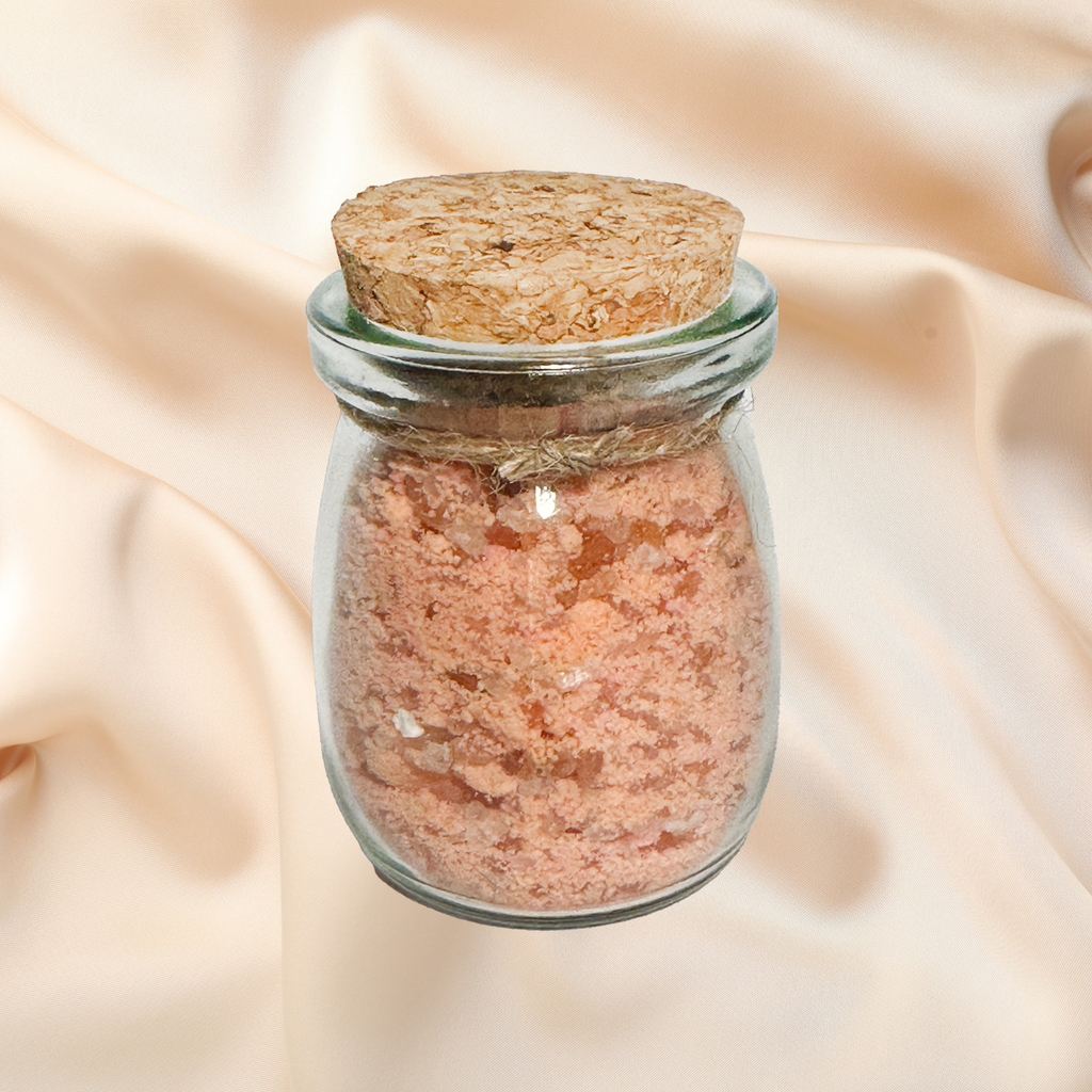 Currant & Sandalwood Natural Bath Salts with Kaolin Clay Avocado Oil & Sea Salt Bath Soak | 3.5 oz