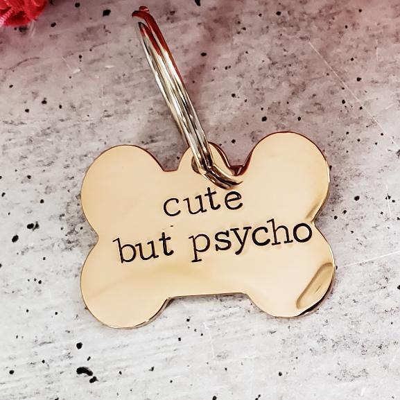 Custom Dog Bone Pet Identification Tag