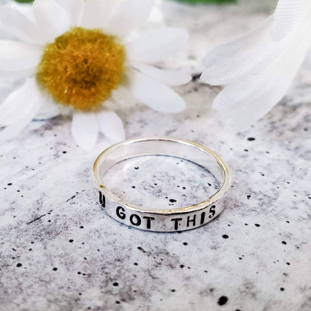 Benutzerdefinierter Sterling-Silber-Ring
