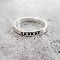 Benutzerdefinierter Sterling-Silber-Ring