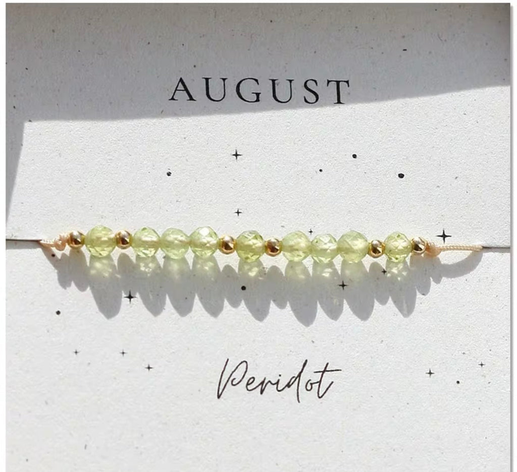 Crystal Birthstone Bracelet
