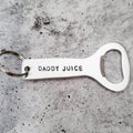 DADDY JUICE Flaschenöffner-Schlüsselanhänger