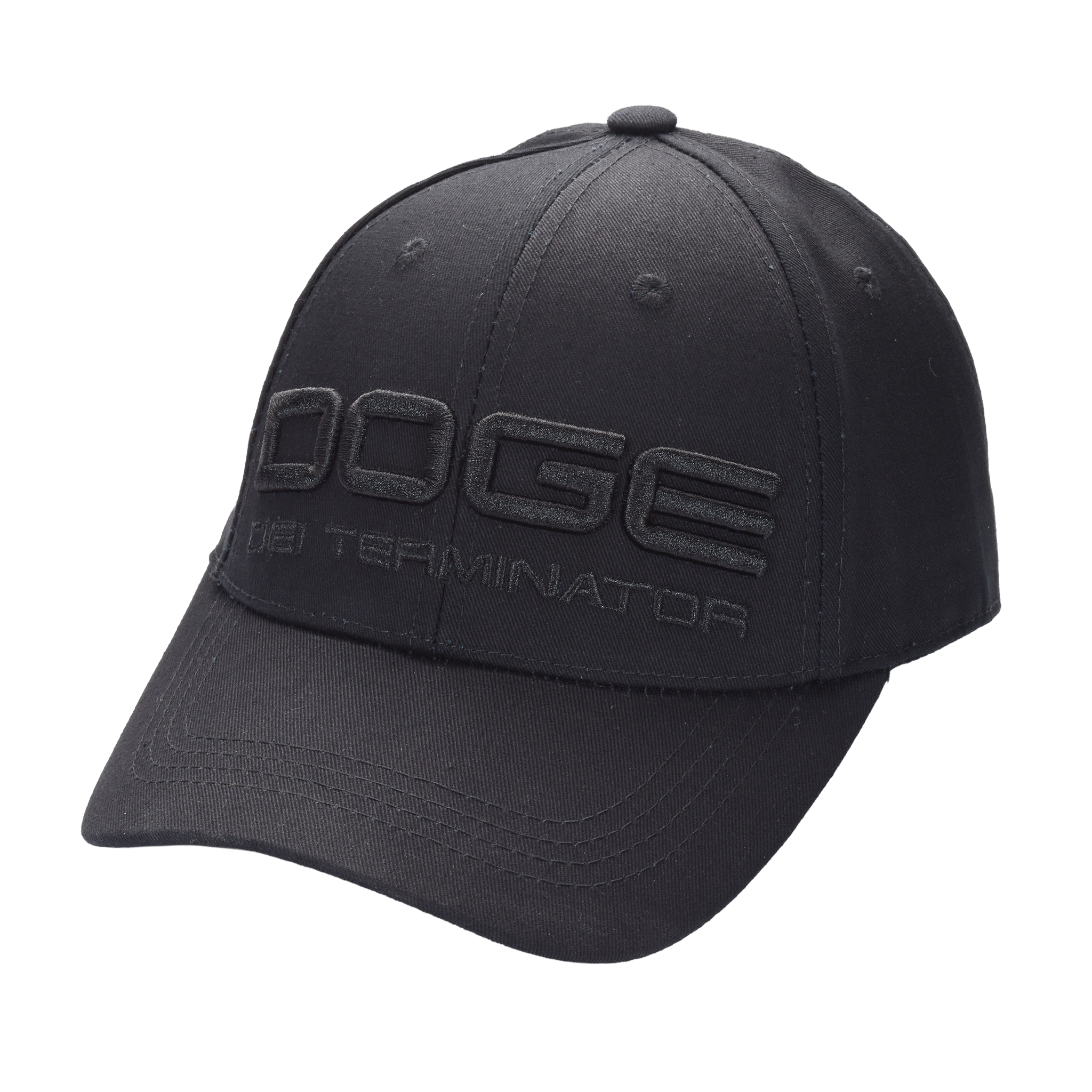 DOGE “Department of Government Efficiency” Cap ‒ Black / Musk-Ramaswamy Embroidery