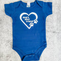 DOG'S BEST FRIEND Short Sleeve Baby Bodysuit