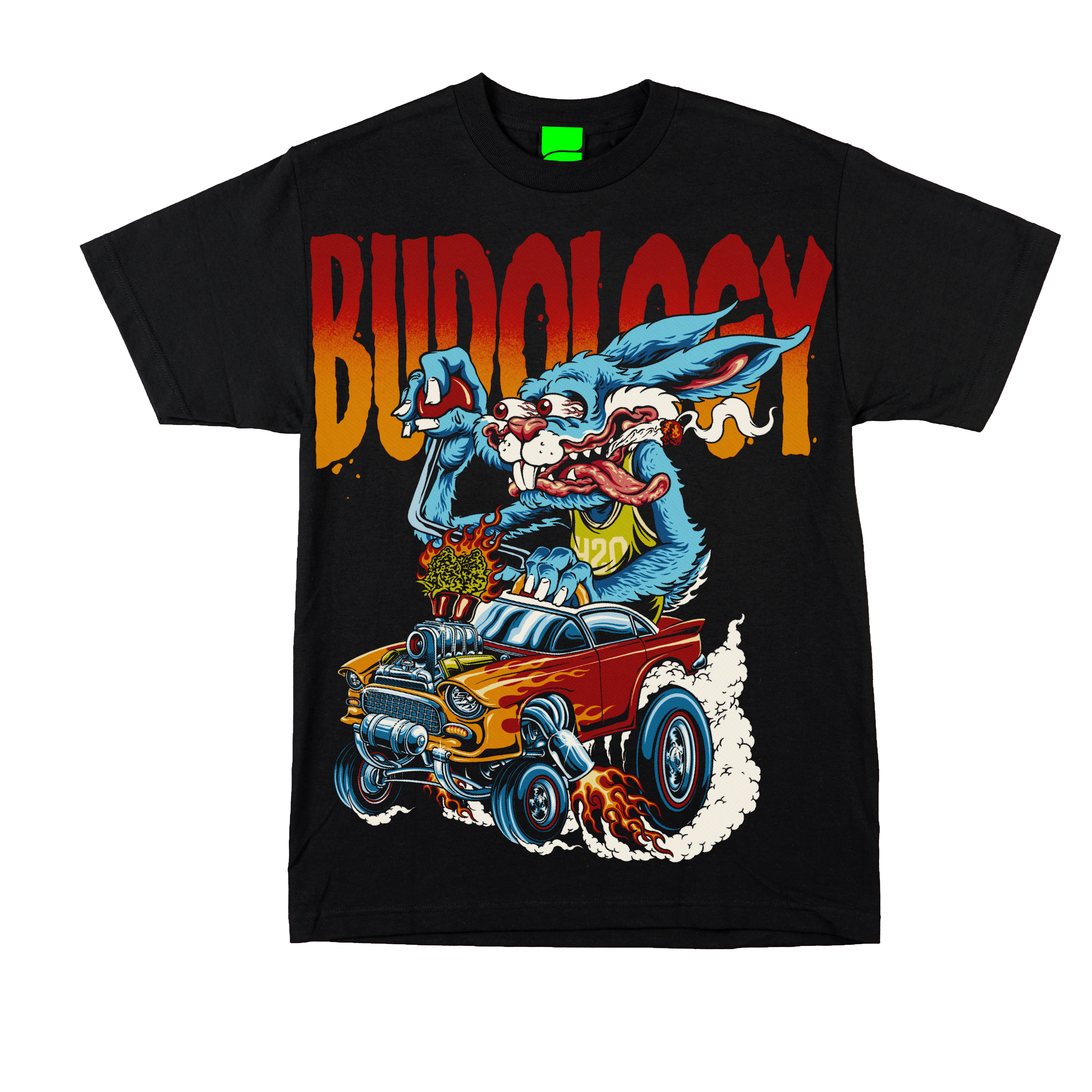 🐰🔥🏁 Product Title:  Drag Strip Wabbit – Don’t Trip Tee