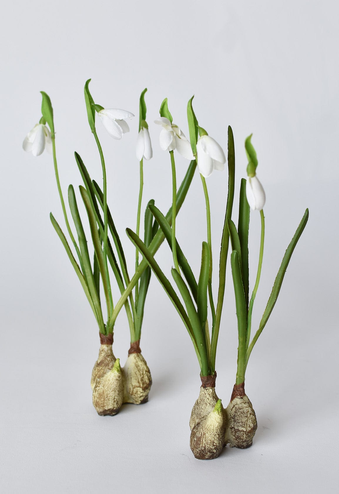 10" Künstliches stehendes Schneeglöckchen mit Zwiebel