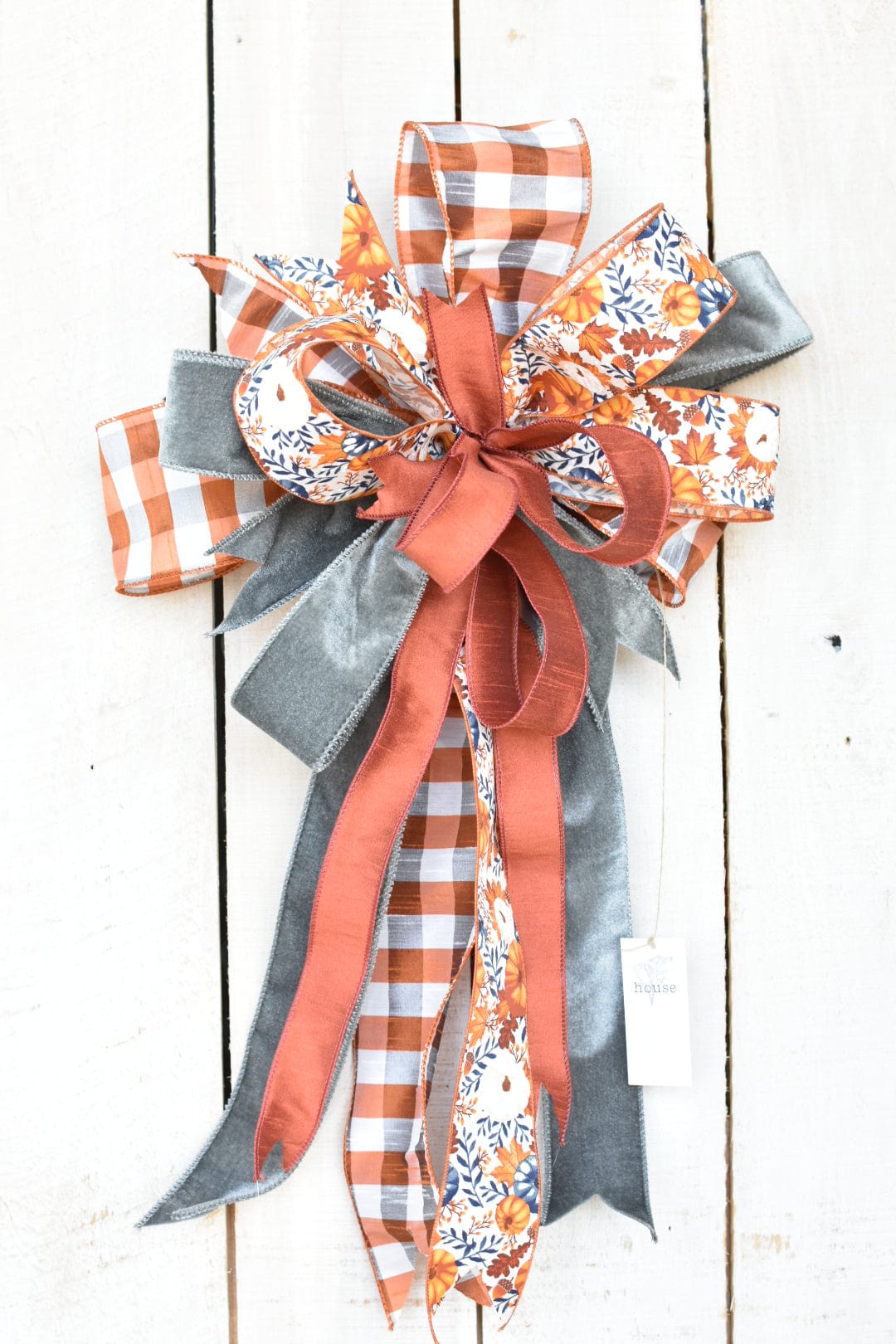 Orange Graue Schleife