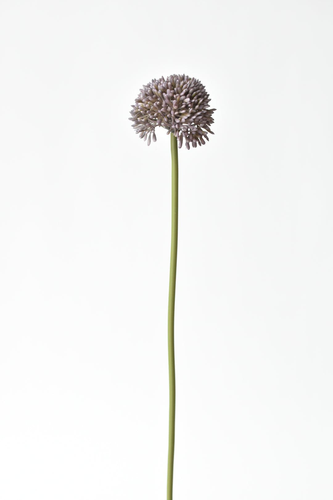 17,5" Künstlicher lila Allium-Spray-Stiel