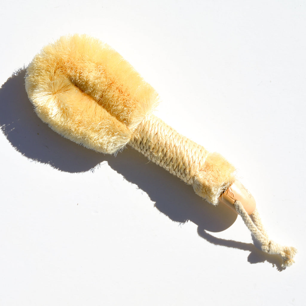 Sisal-Trockenbürste
