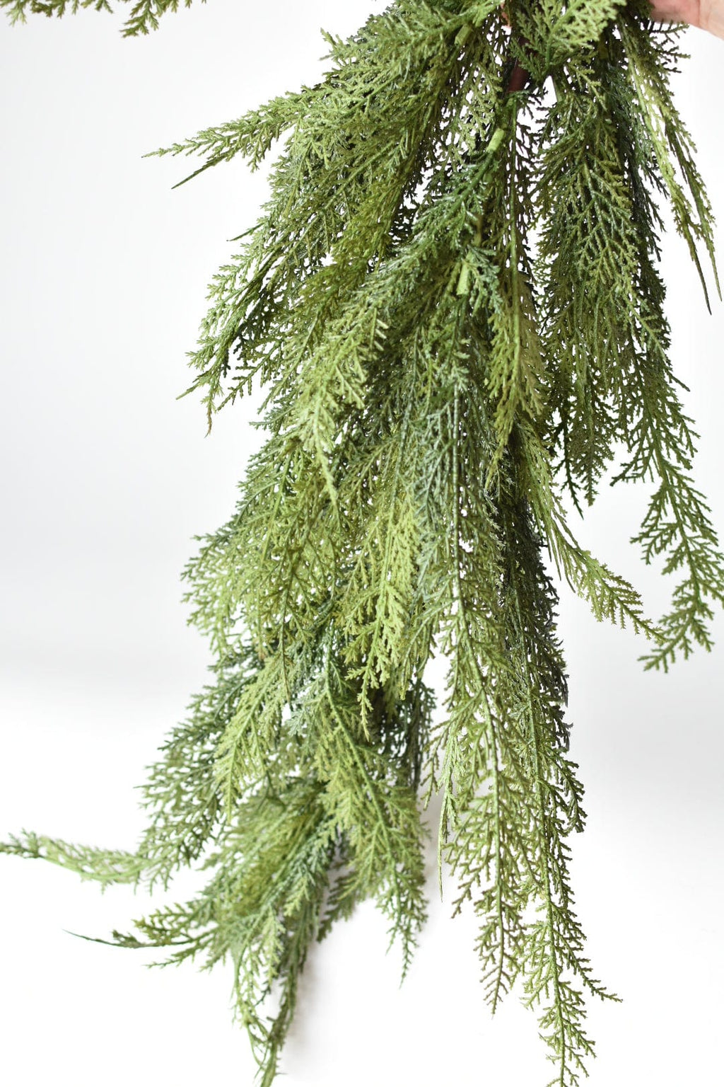 122 cm künstlicher Zedernmantel-Schmuck