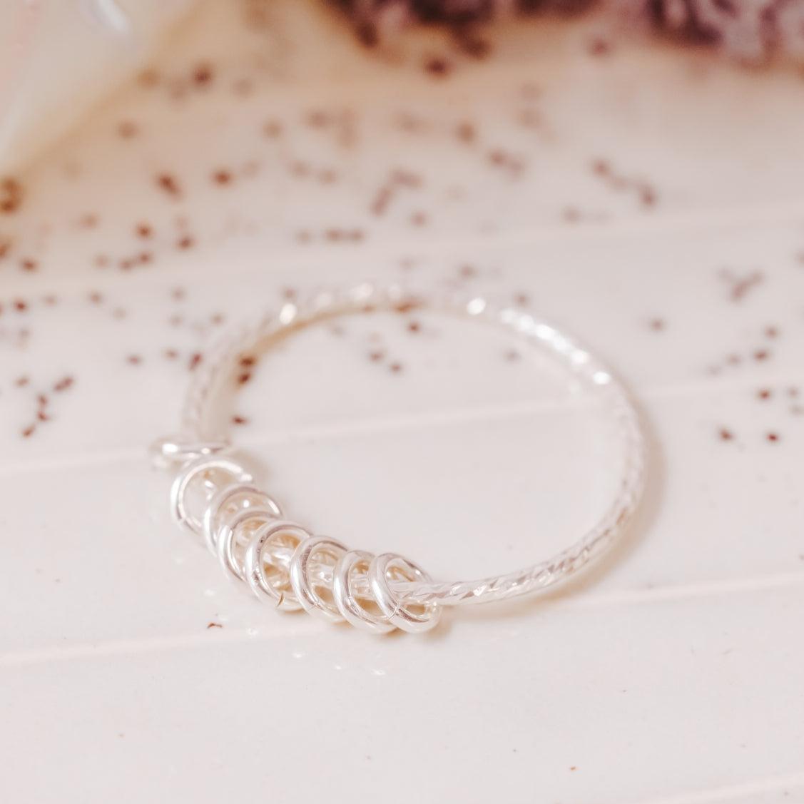 Zierlicher Fidget-Ring