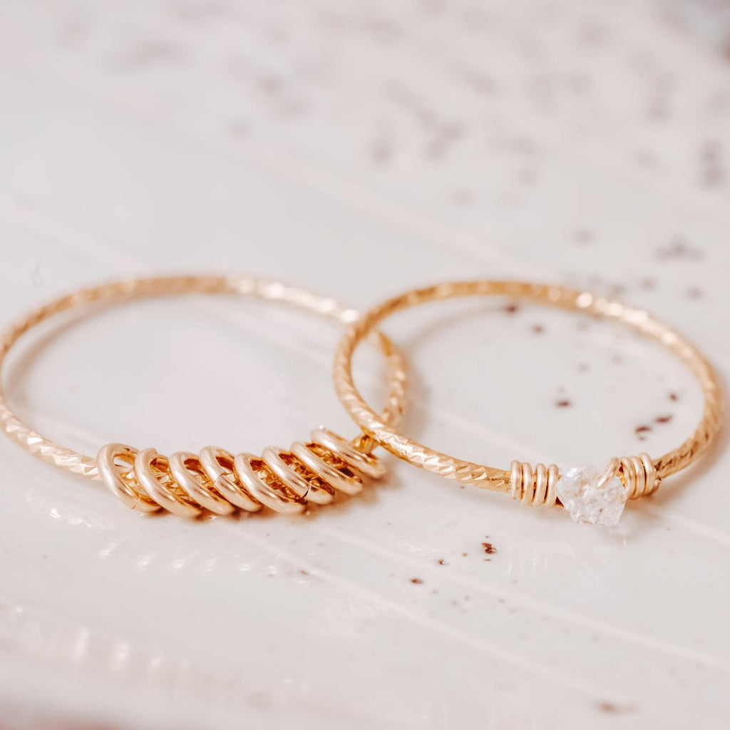 Zierlicher Fidget-Ring