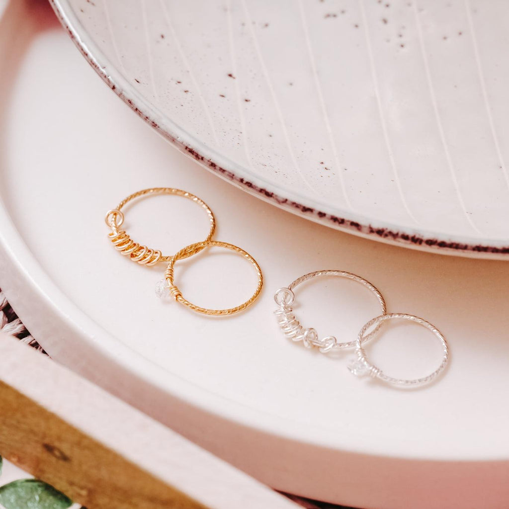 Zierlicher Fidget-Ring