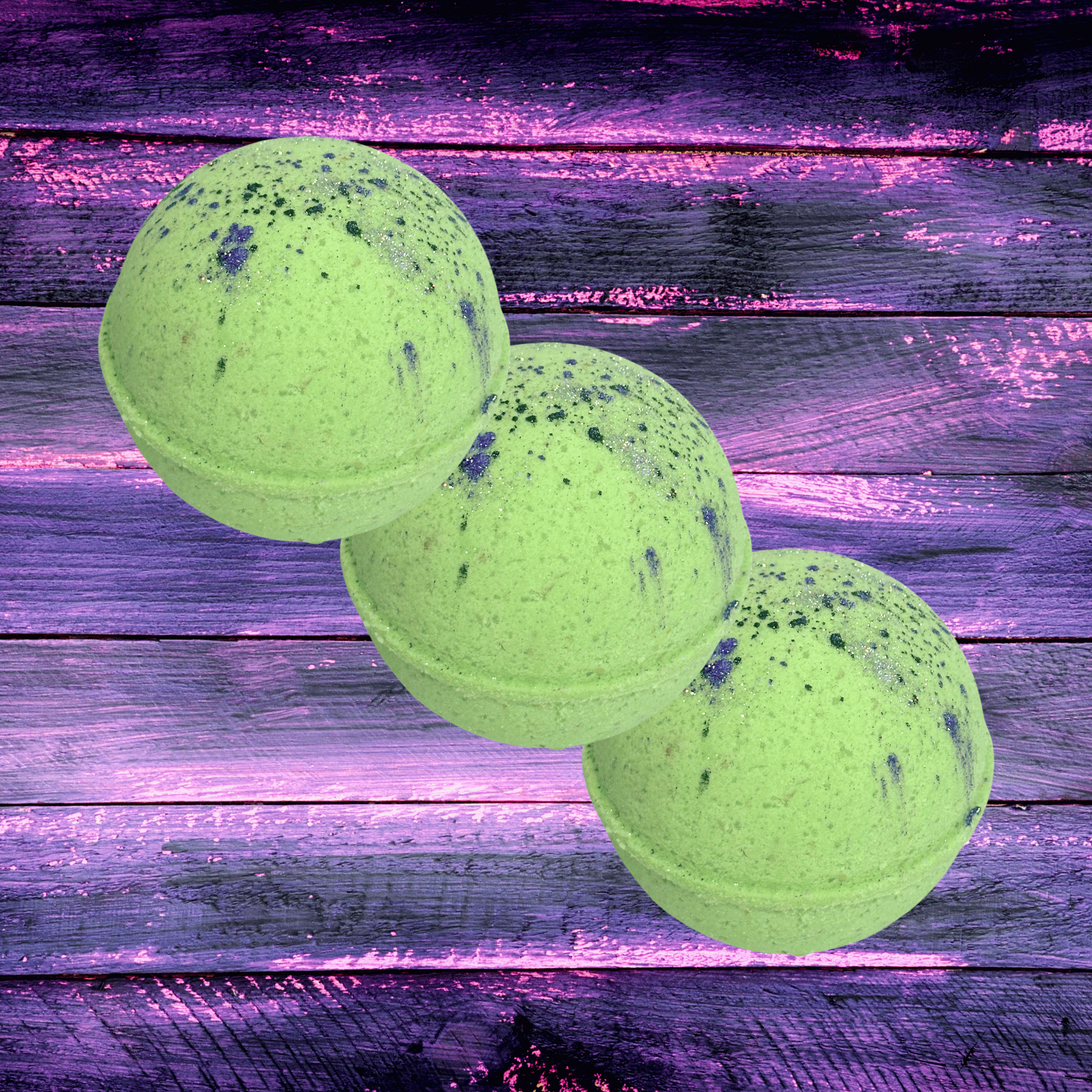 Dark Patchouli Signature Scent Oatmeal Natural Skin Nourishing Bath Bombs | 6 oz