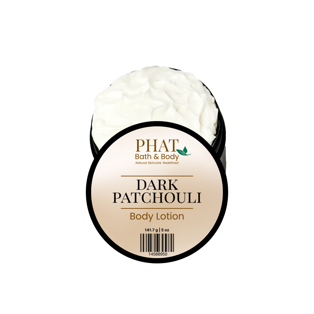 Dark Patchouli Signature Scent Moisturizing Body Lotion with Shea Cocoa Butter & Avocado Oil | 5 oz