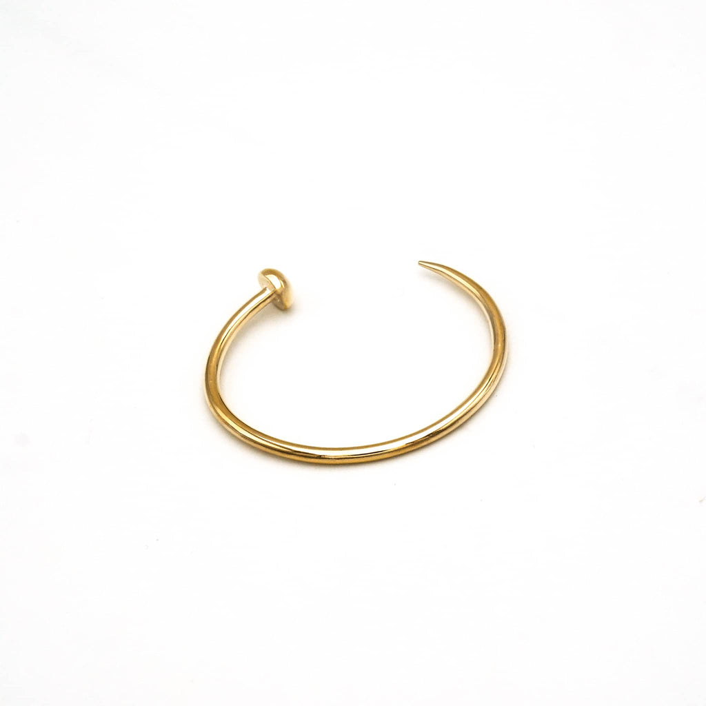 Bent Nail Brass Cuff Bracelet | Doa
