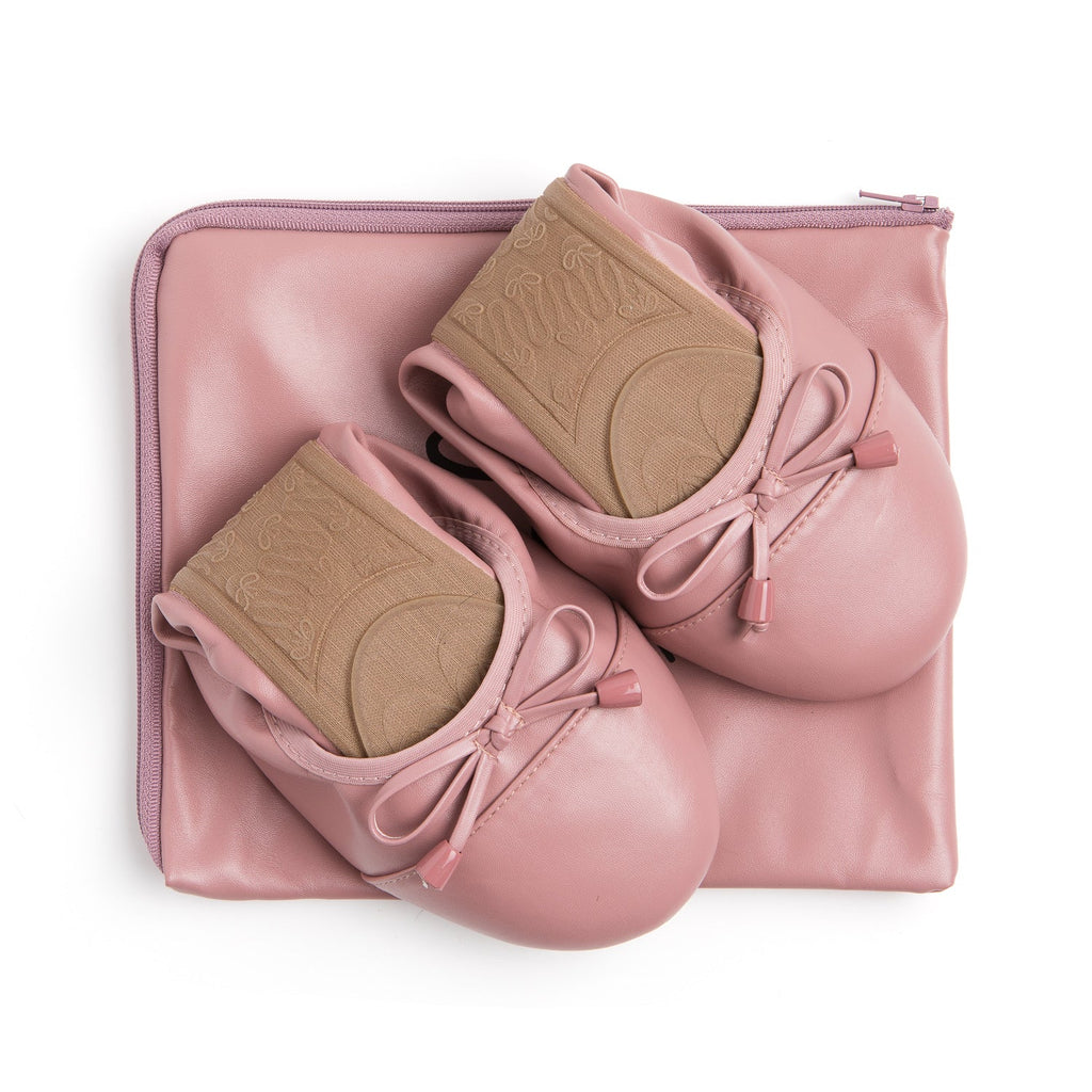 Premium Ballerinas in Altrosa