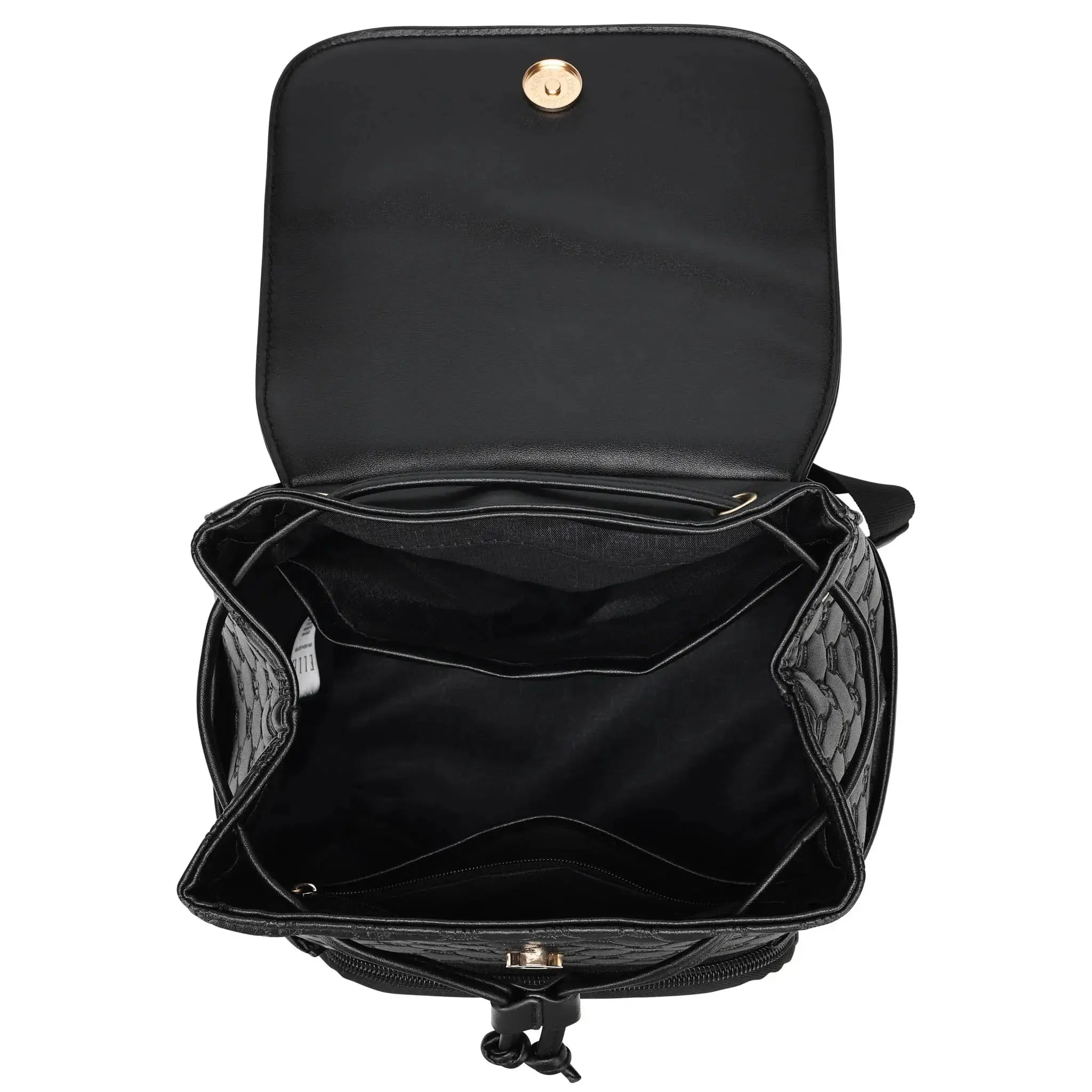 Compass 10L Mini-Rucksack aus veganem Leder mit Monogramm