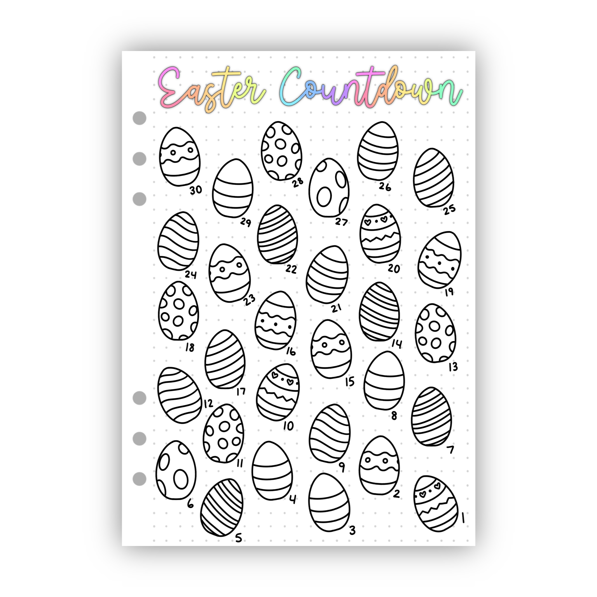Easter Countdown