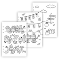 Fall Themed Coloring Pages