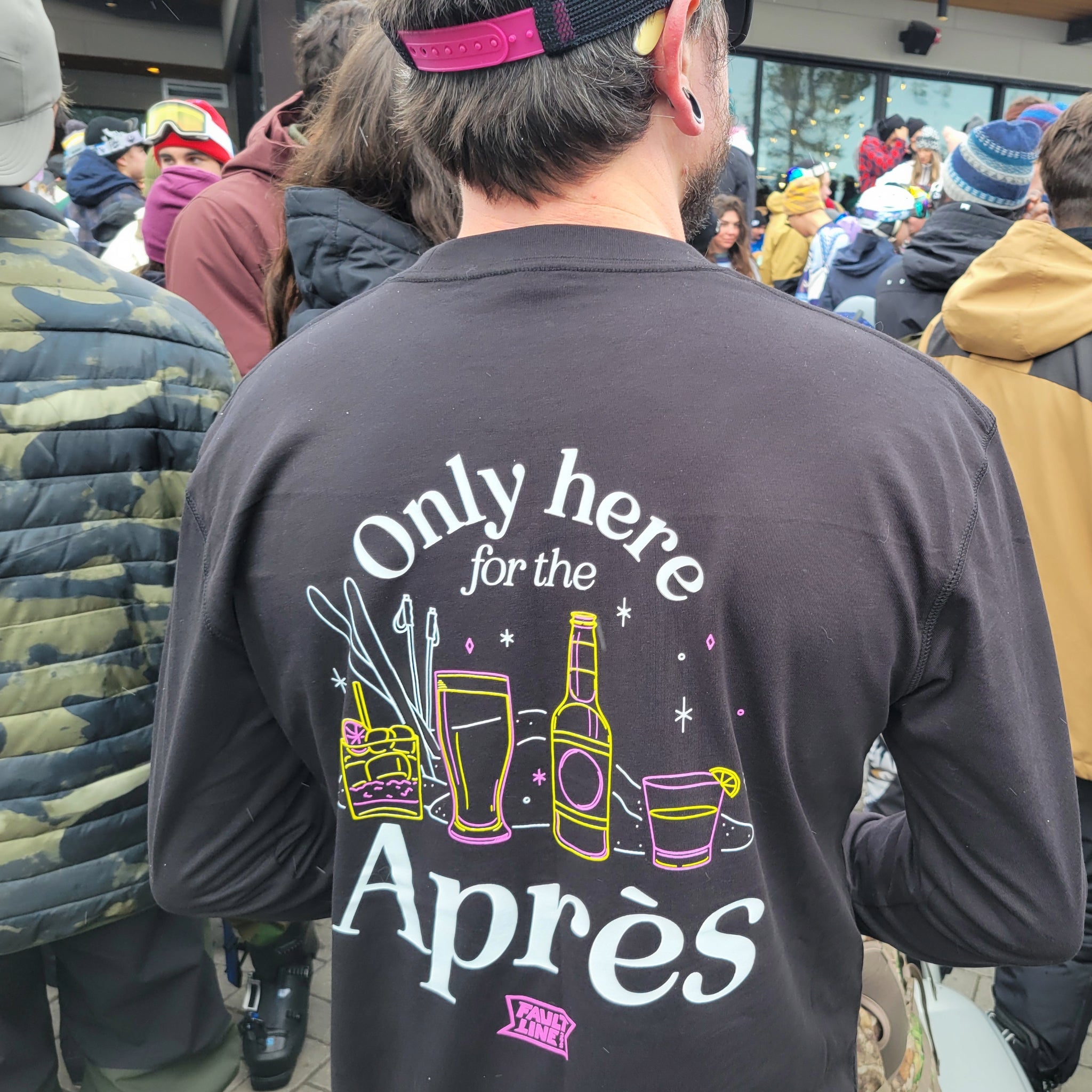 Après 2L Long Sleeve Tee - Black