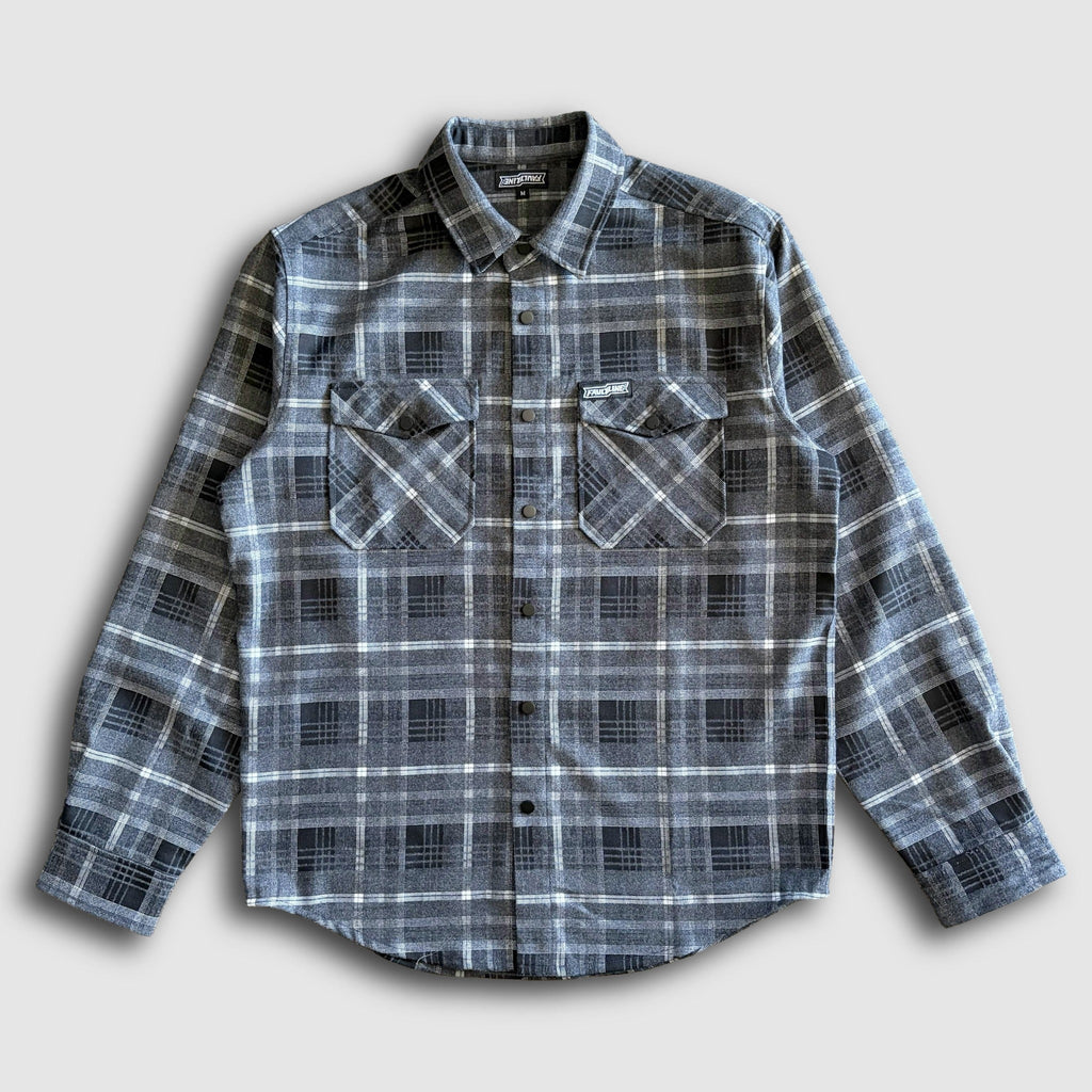 Highland Tech Flannel - Dark Heather Gray/Black