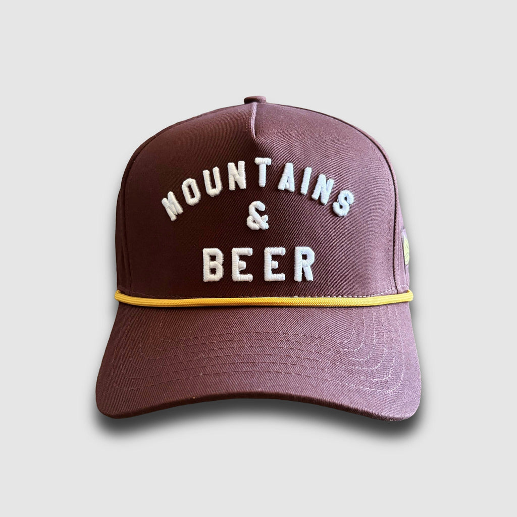 F395 x Distant Brewing Mountains & Beer Hat - Brown