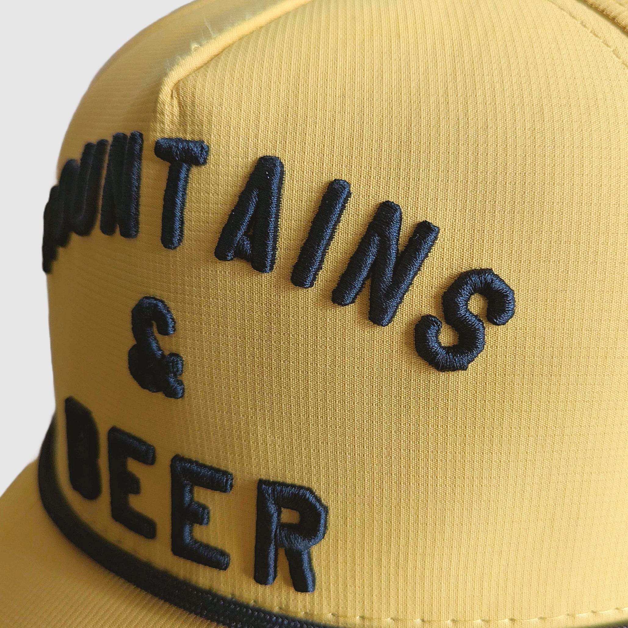 F395 x Distant Brewing Mountains & Beer Hat - Dijon